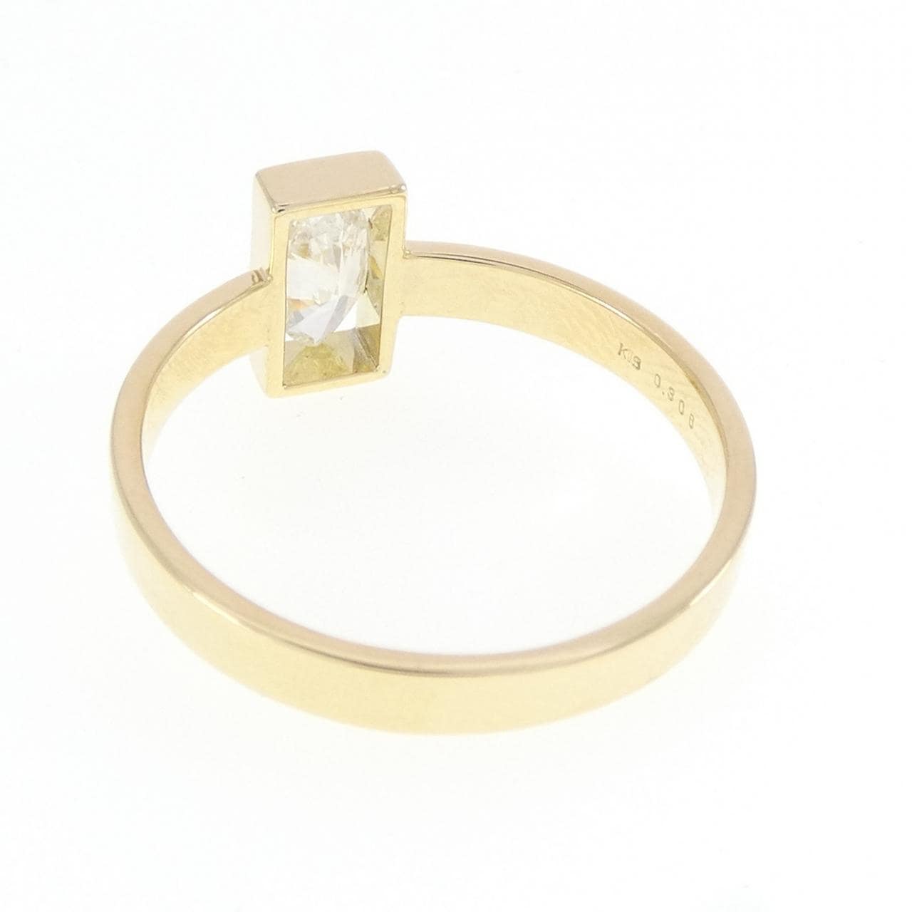 K18YG ダイヤモンド リング 0.306CT