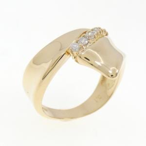 K18YG ダイヤモンド リング 0.1CT