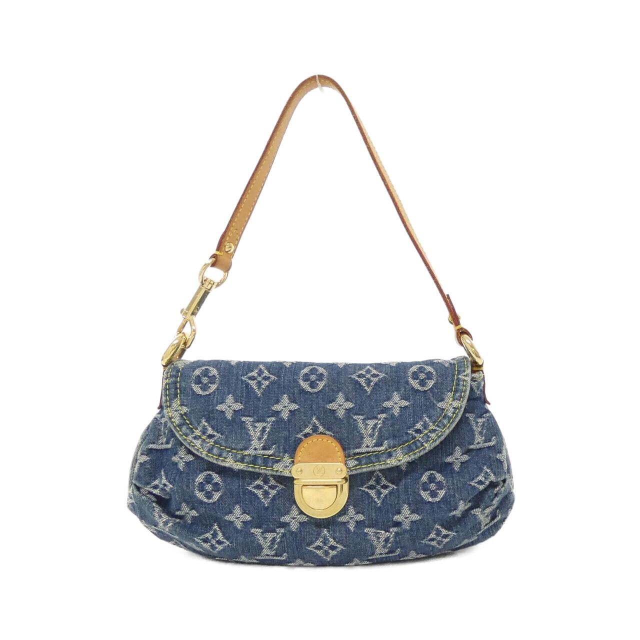 LOUIS VUITTON Monogram牛仔迷你 Preity M95050 單肩包
