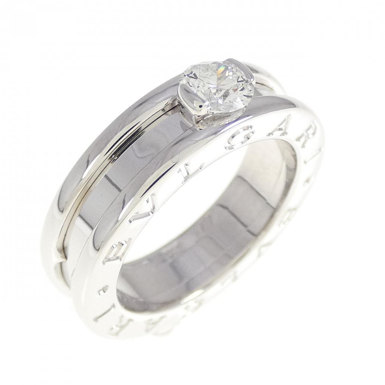 BVLGARI B.zero1 Ring 0.31CT F IF 3EXT