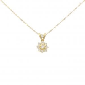 K18YG ダイヤモンド ネックレス 0.32CT