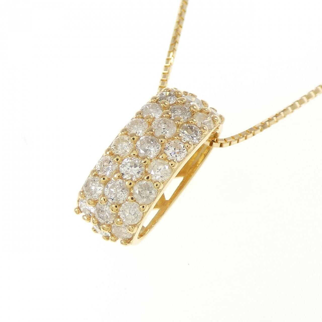 K18YG ダイヤモンド ネックレス 0.50CT