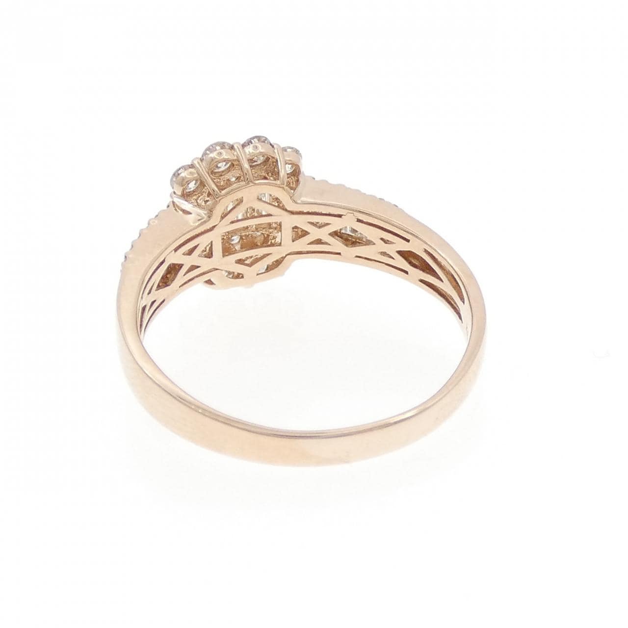 K18PG ダイヤモンド リング 1.00CT