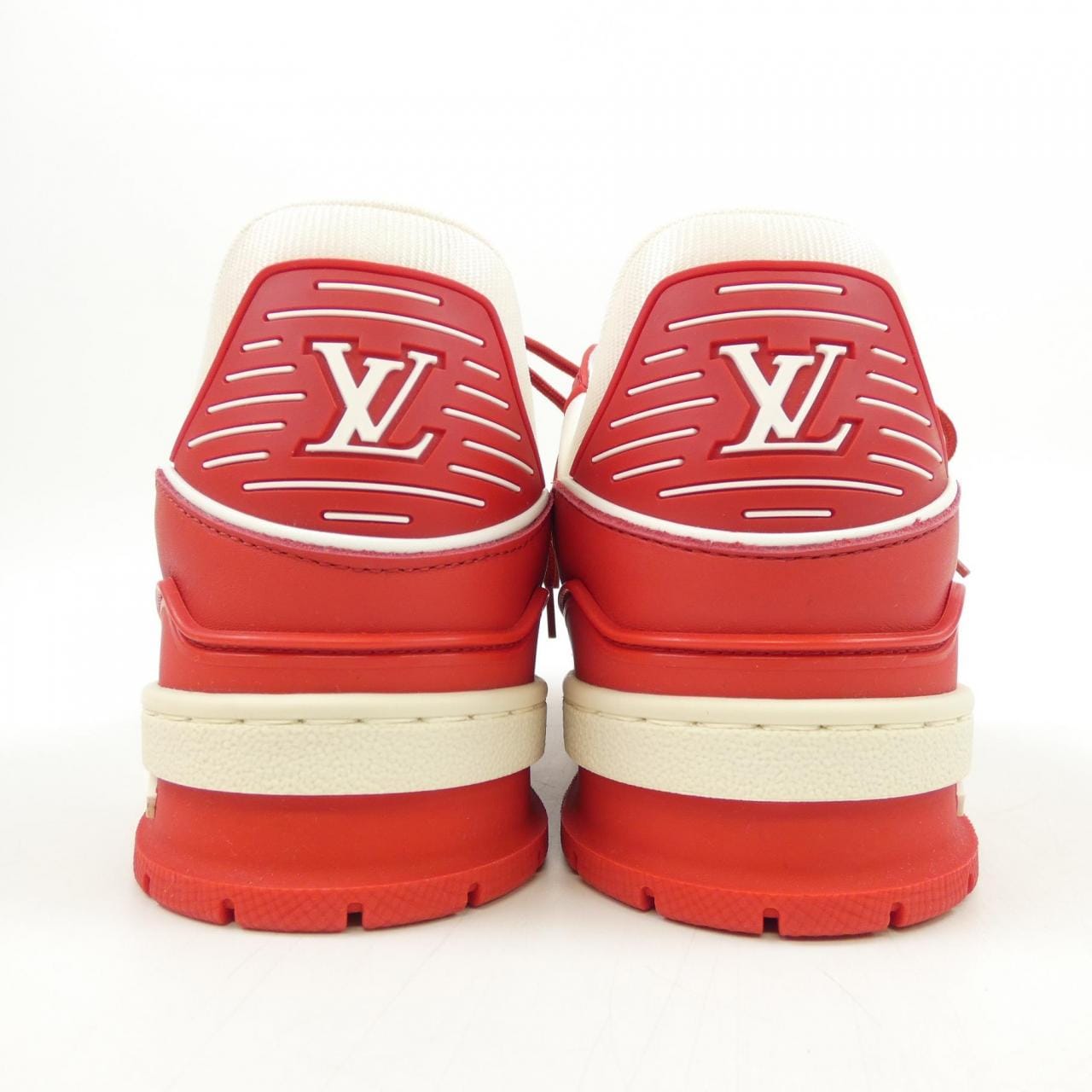 ルイヴィトン LOUIS VUITTON LVトレイナーライン RED スニーカー