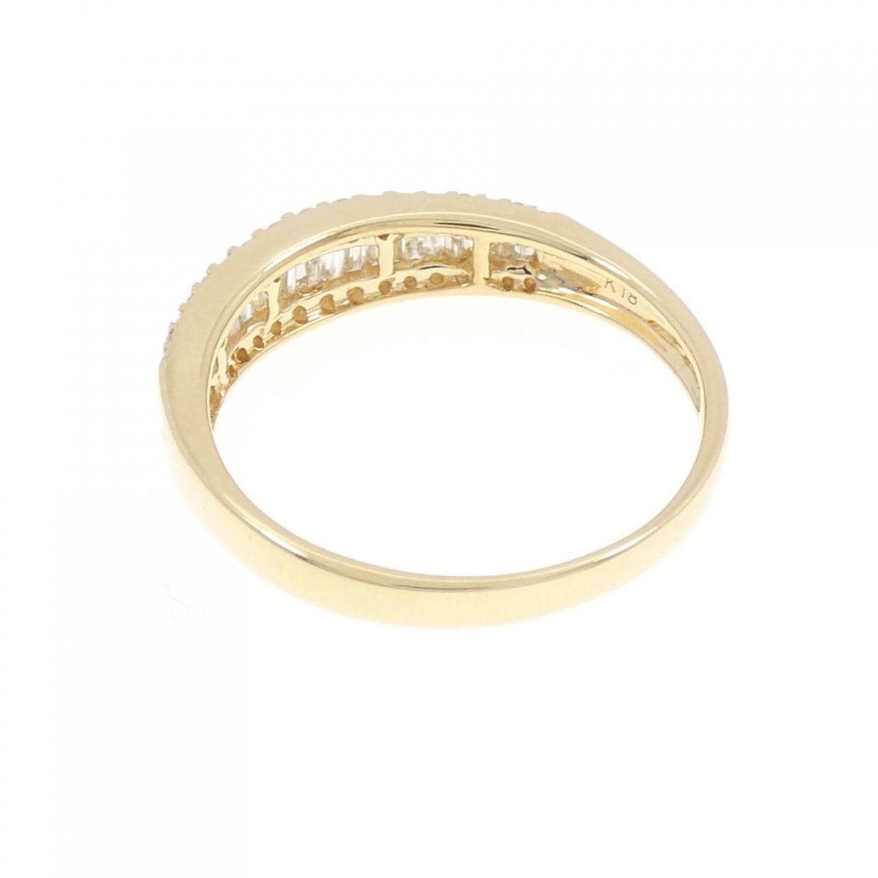 K18YG ダイヤモンド リング 0.35CT