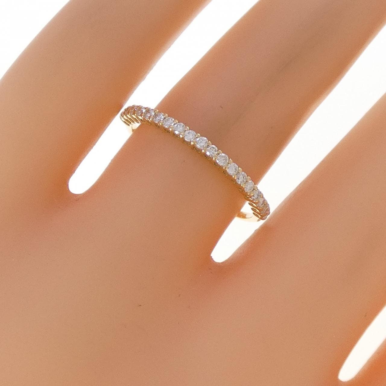 K18YG ダイヤモンド リング 0.20CT