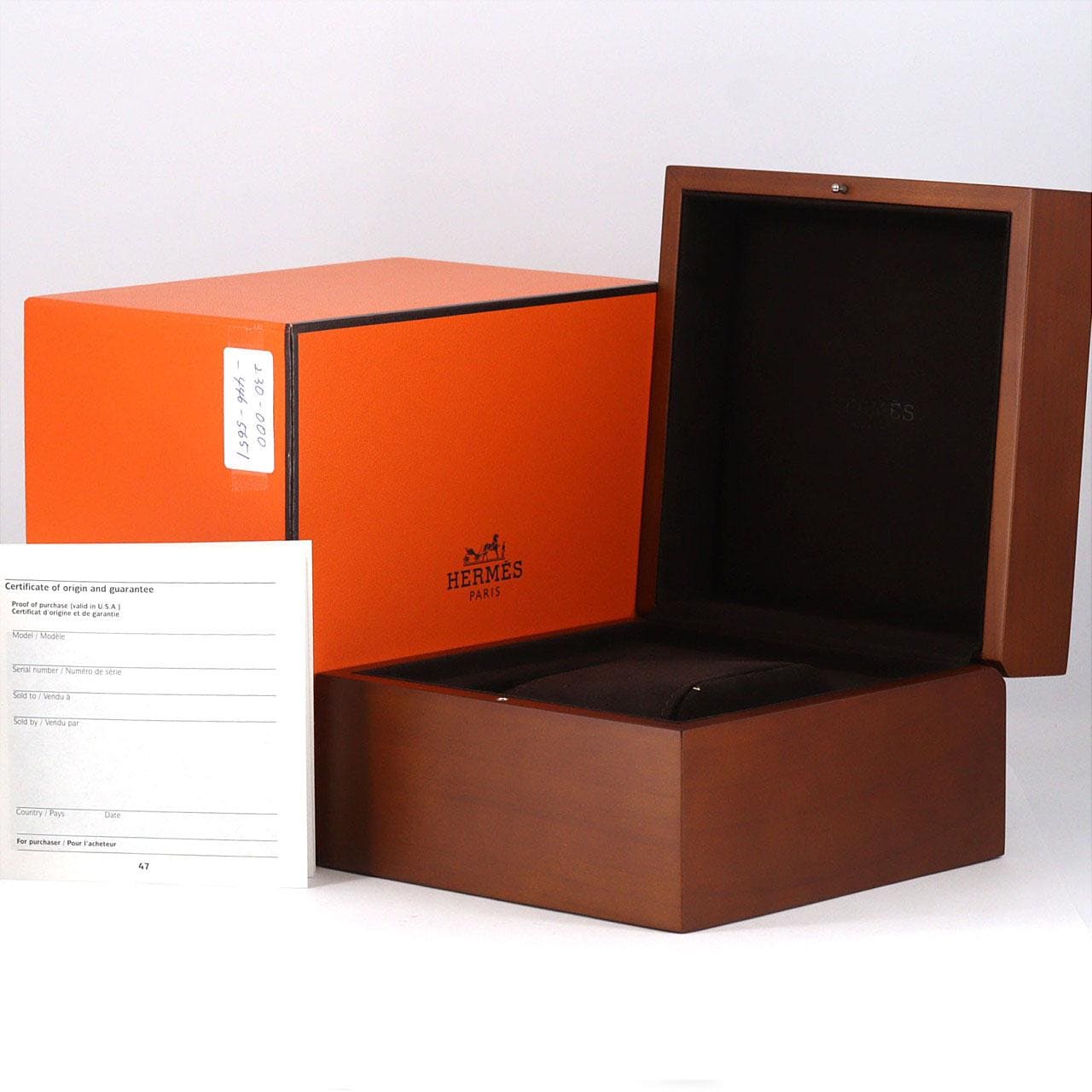 エルメス クリッパーダイバークロノメカニック SSxTI CP2.941/W035437WW00 SSxTI 自動巻