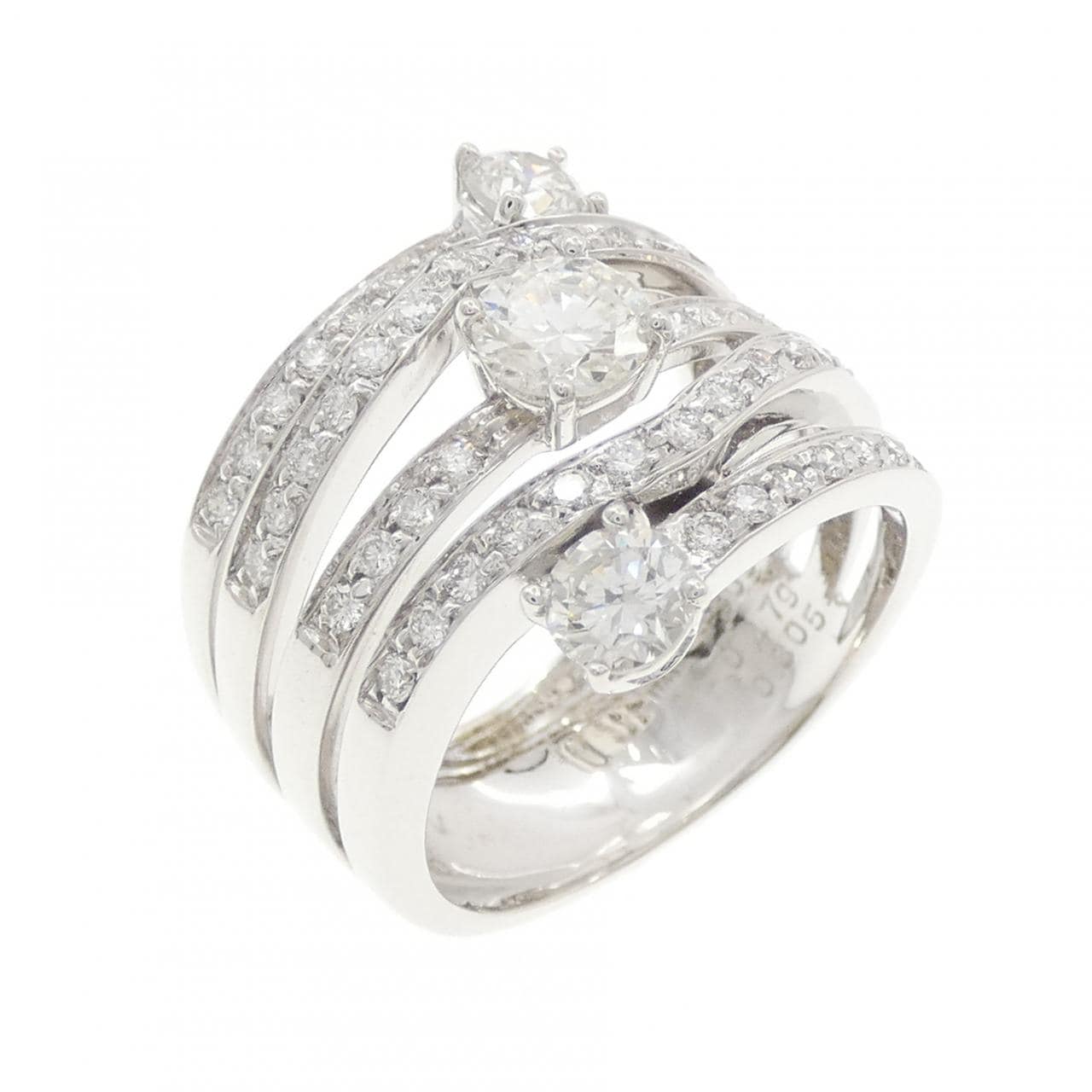 ポンテヴェキオ ダイヤモンド リング 1.613CT