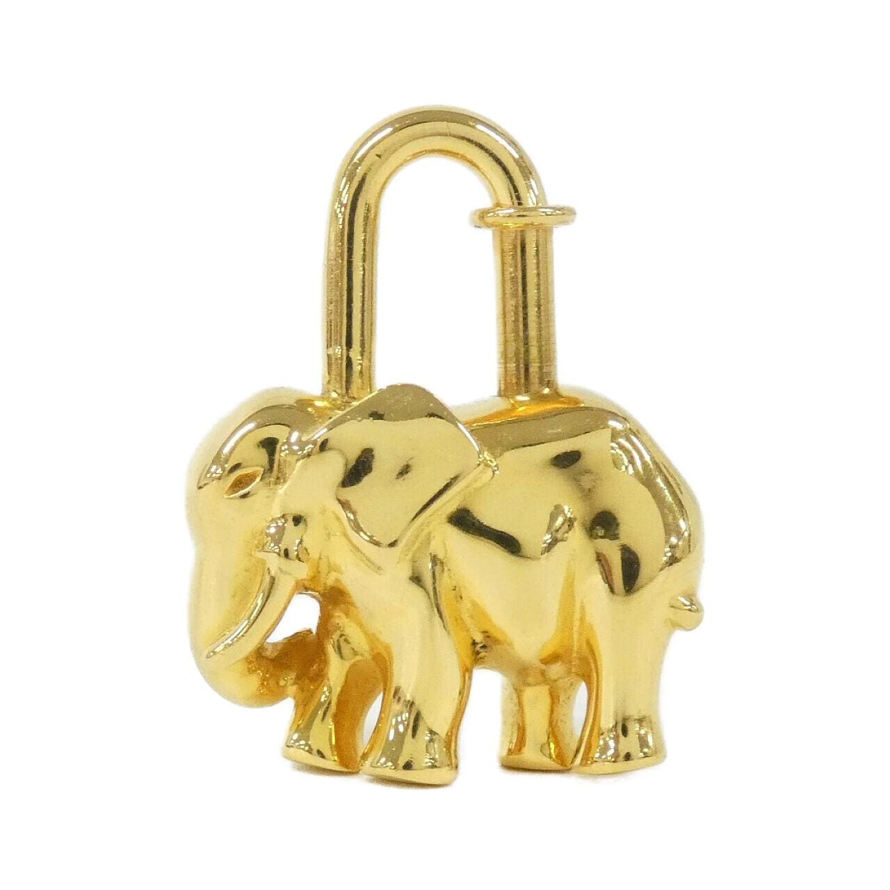 【ヴィンテージ】エルメス ELEPHANT カデナ 013248CA キーホルダー