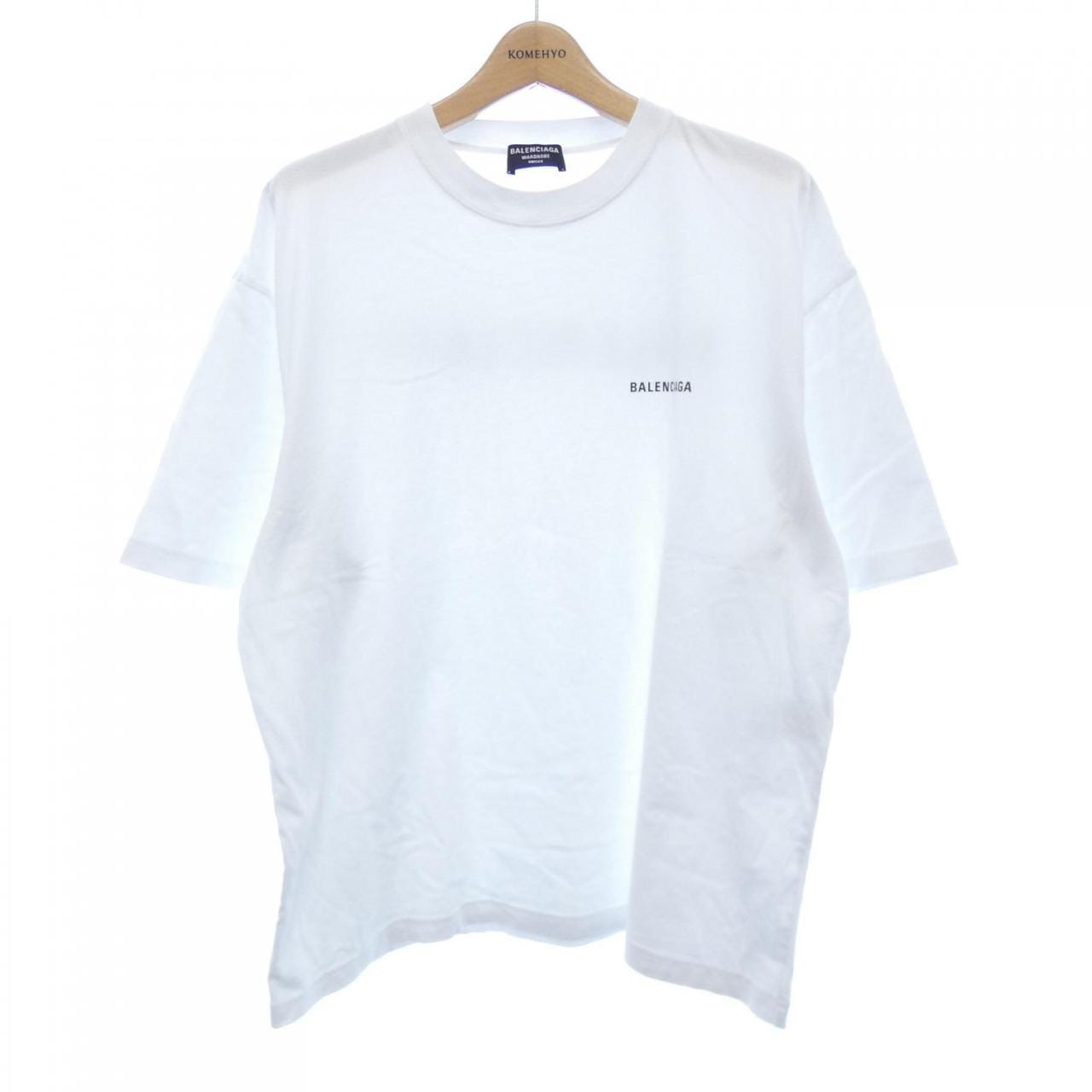 バレンシアガ BALENCIAGA WARDROBE 612966 TIVG5 UNISEX Tシャツ