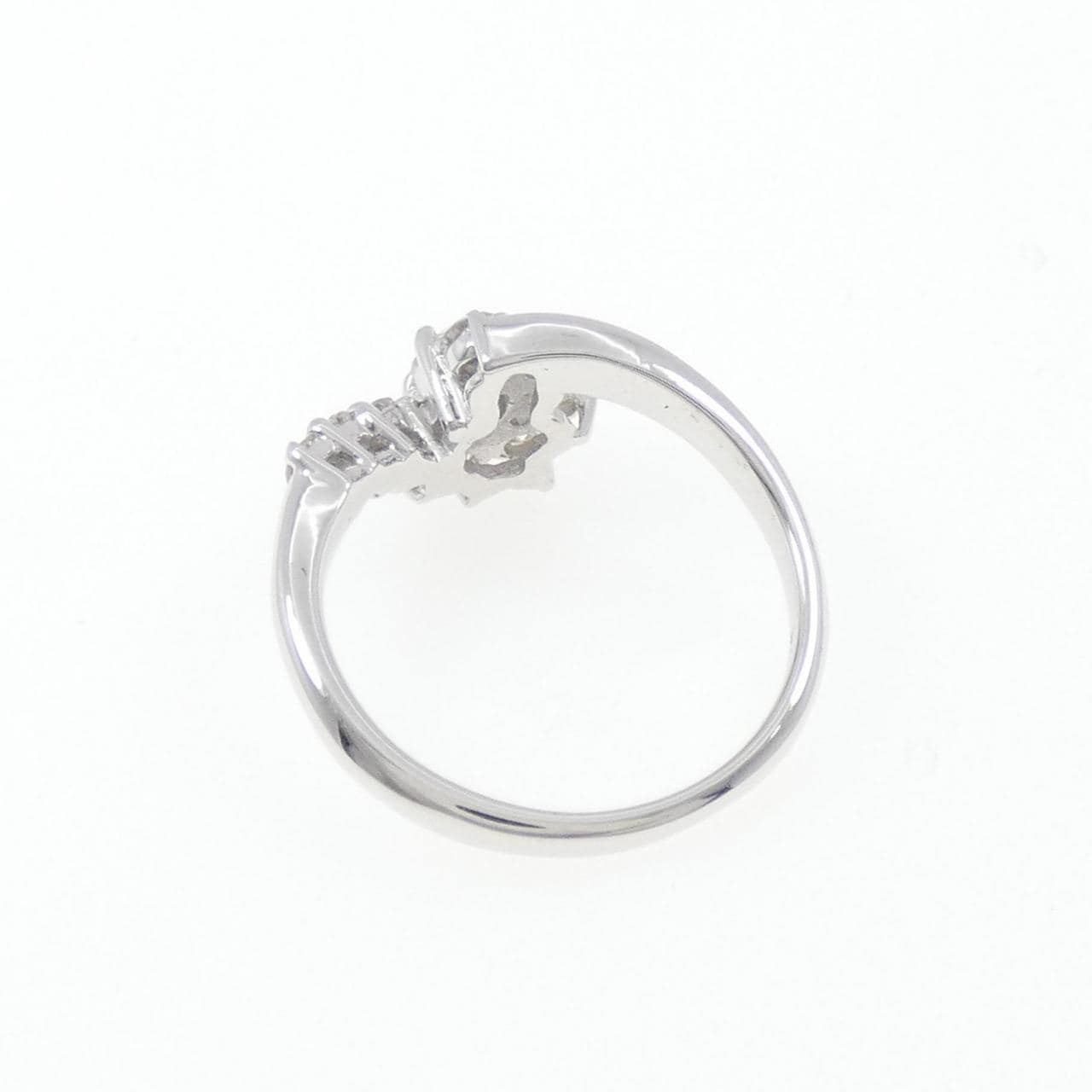 K18WG ダイヤモンド リング 0.485CT