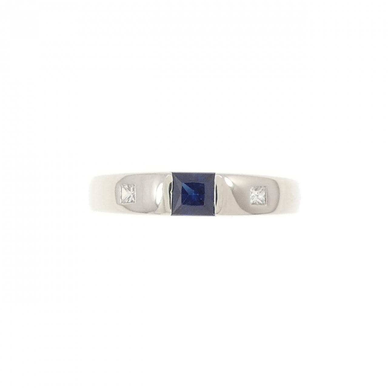 PT サファイヤ リング 0.34CT