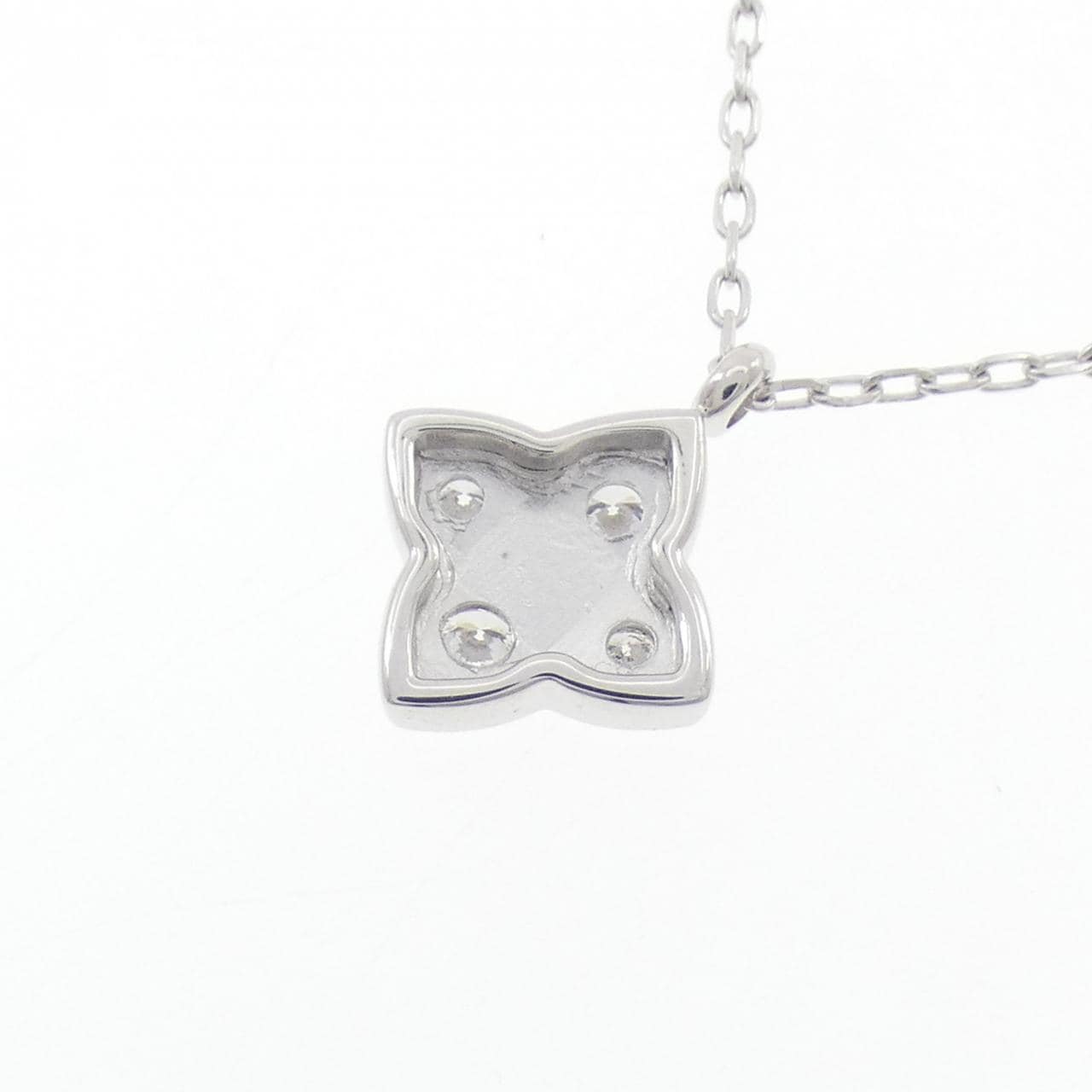 K18WG ダイヤモンド ネックレス