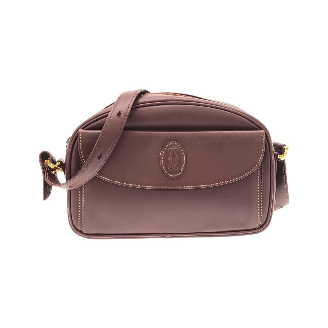 【ヴィンテージ】カルティエ MUST DE CARTIER L1000004 ショルダーバッグ