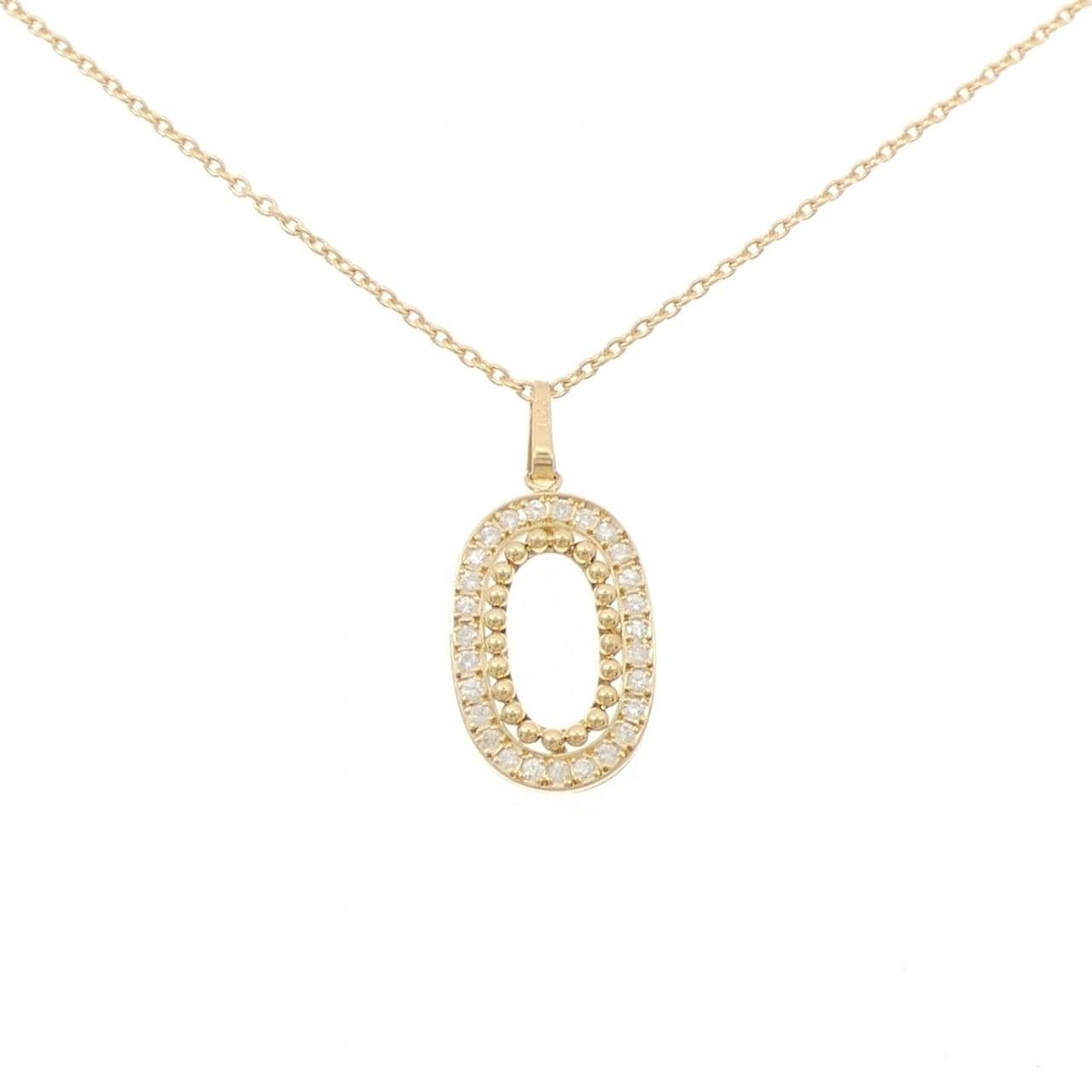 K18YG ダイヤモンド ネックレス 0.28CT