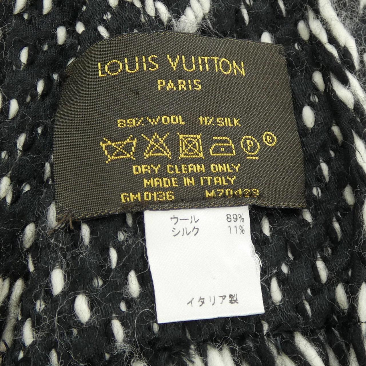 ルイヴィトン LOUIS VUITTON エシャルプ ロゴマニア ミックス M70423 MUFFLER