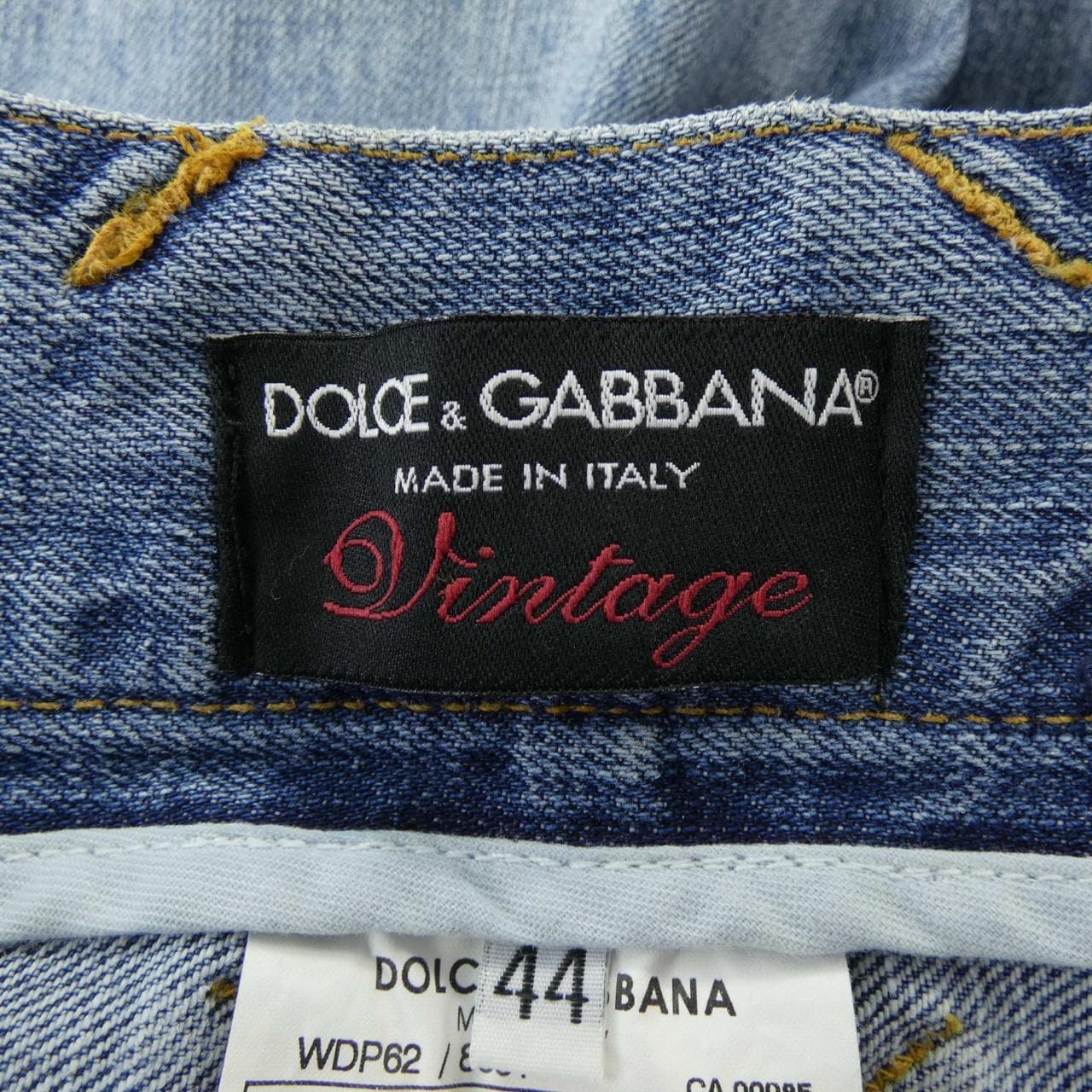 ドルチェアンドガッバーナ DOLCE&GABBANA WDP62 ジーンズ