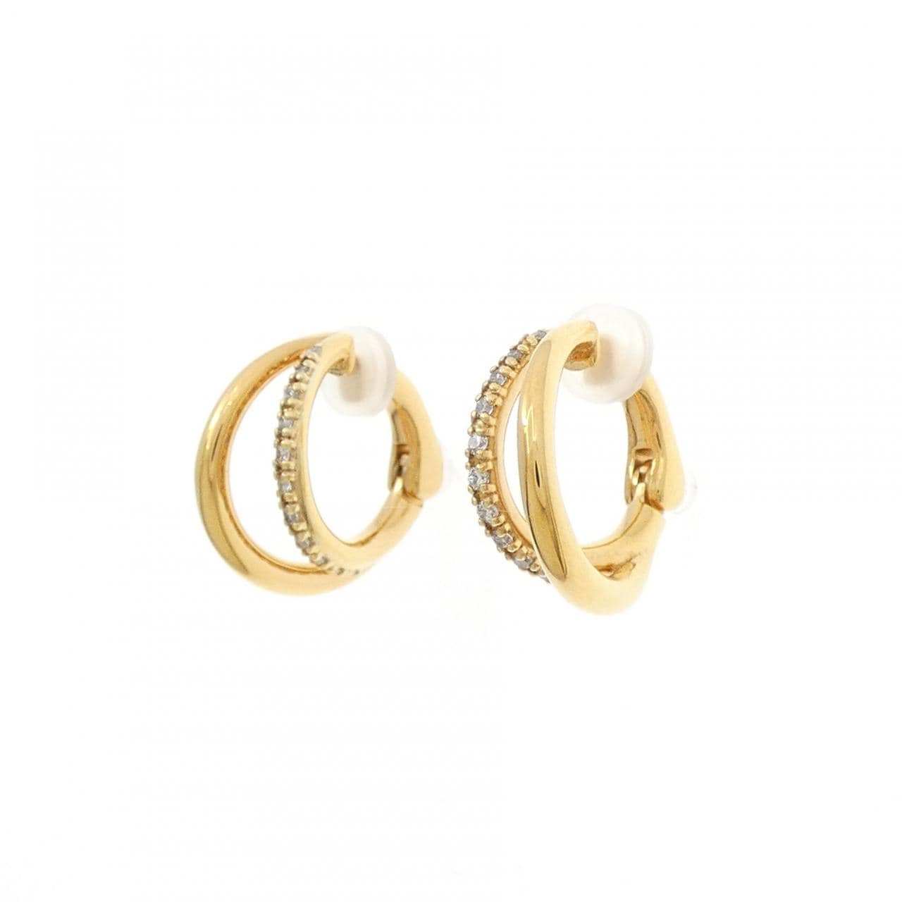 エテ キュービック イヤリング