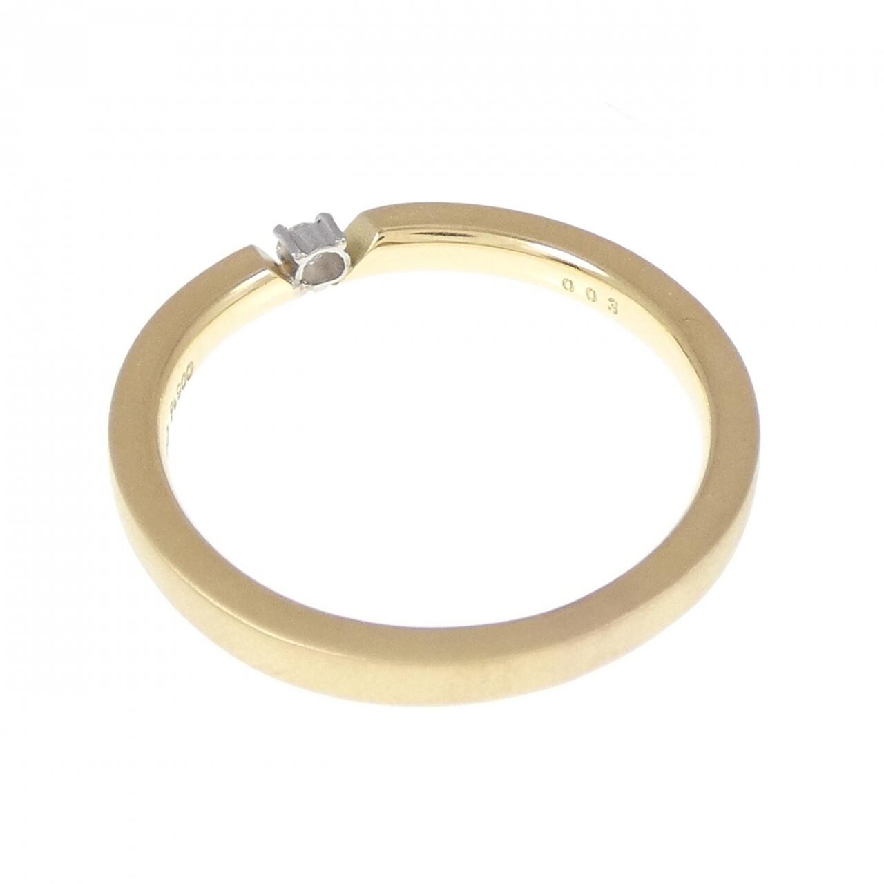 750/PT ダイヤモンド リング 0.03CT