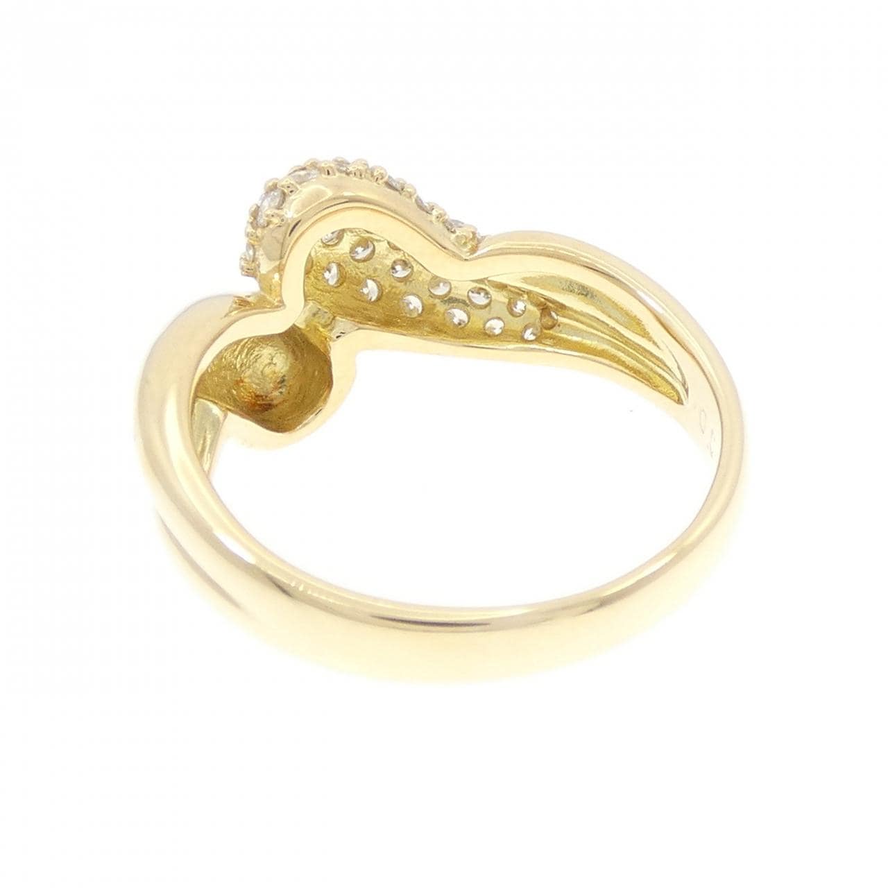 K18YG ダイヤモンド リング 0.50CT