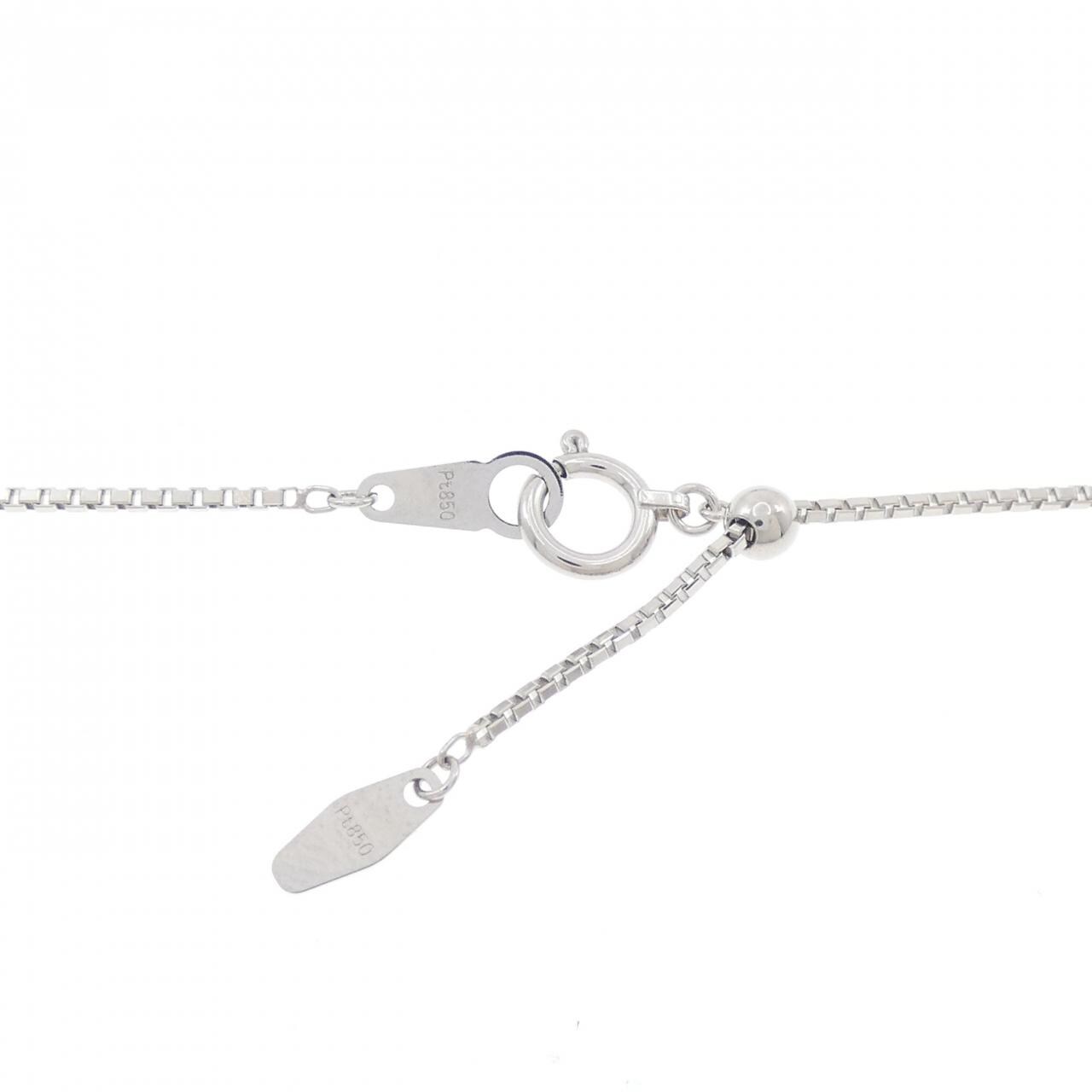 PT900/PT850 ダイヤモンド ネックレス 0.728CT