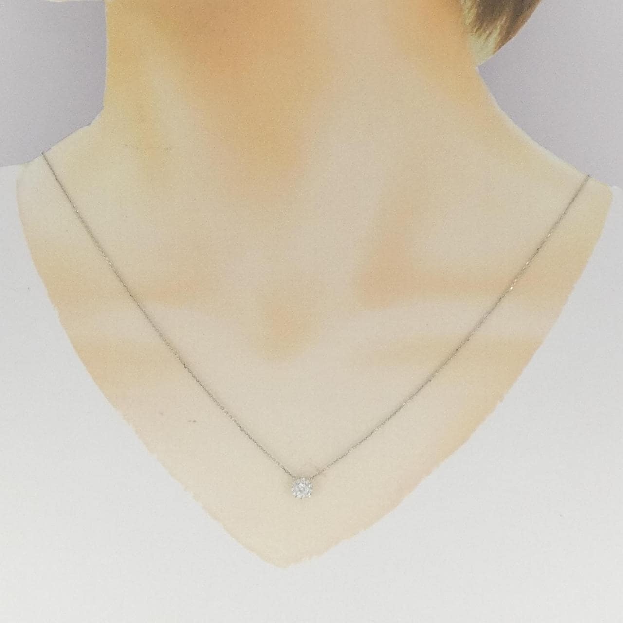 VENDOME Diamond Necklace 0.156CT