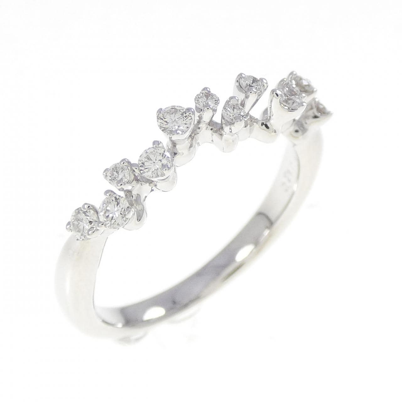 K18WG ダイヤモンド リング 0.21CT