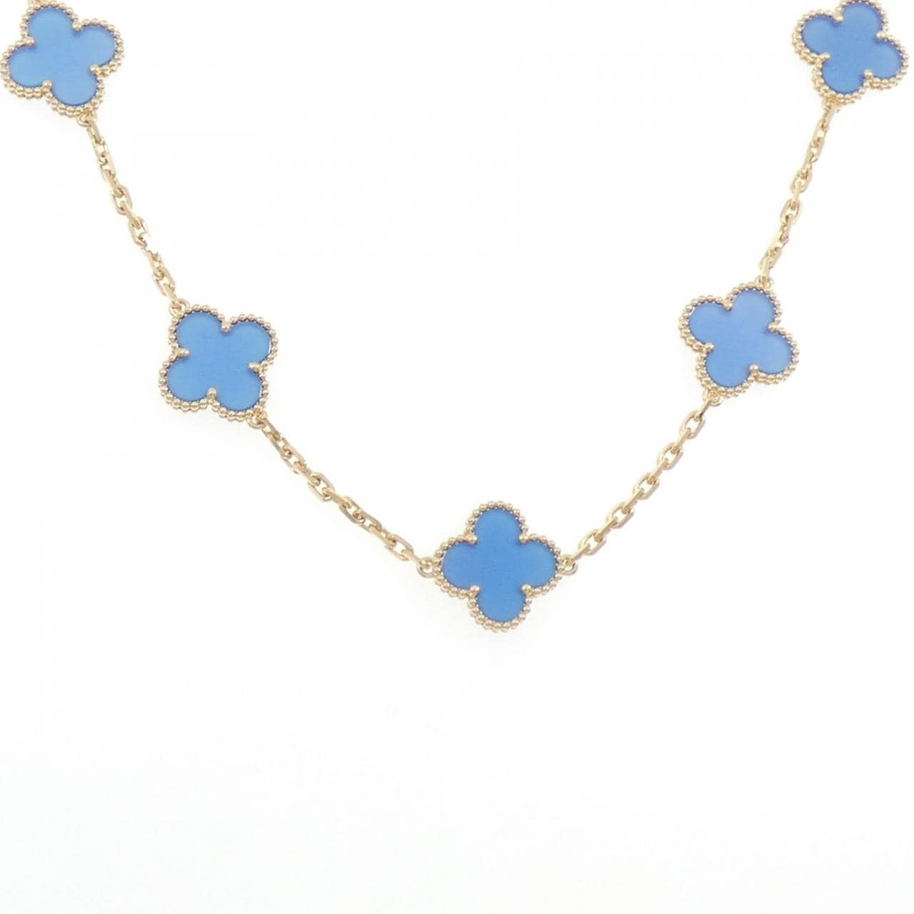 ヴァンクリーフ&アーペル ヴィンテージアルハンブラ 10モチーフ ネックレス