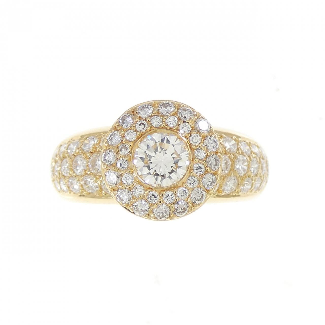 750YG ダイヤモンド リング 0.31CT