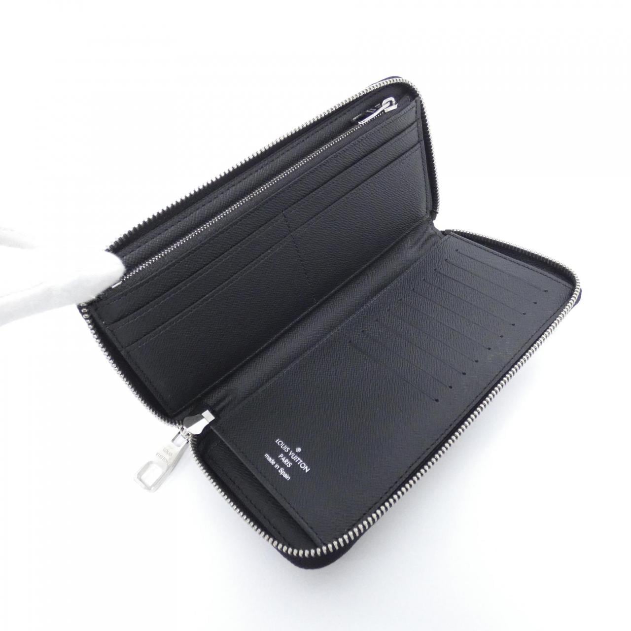 ルイヴィトン ダミエ グラフィット ジッピー ウォレット ヴェルティカル N63095 財布