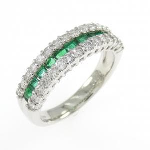 PT900 エメラルド リング 0.55CT