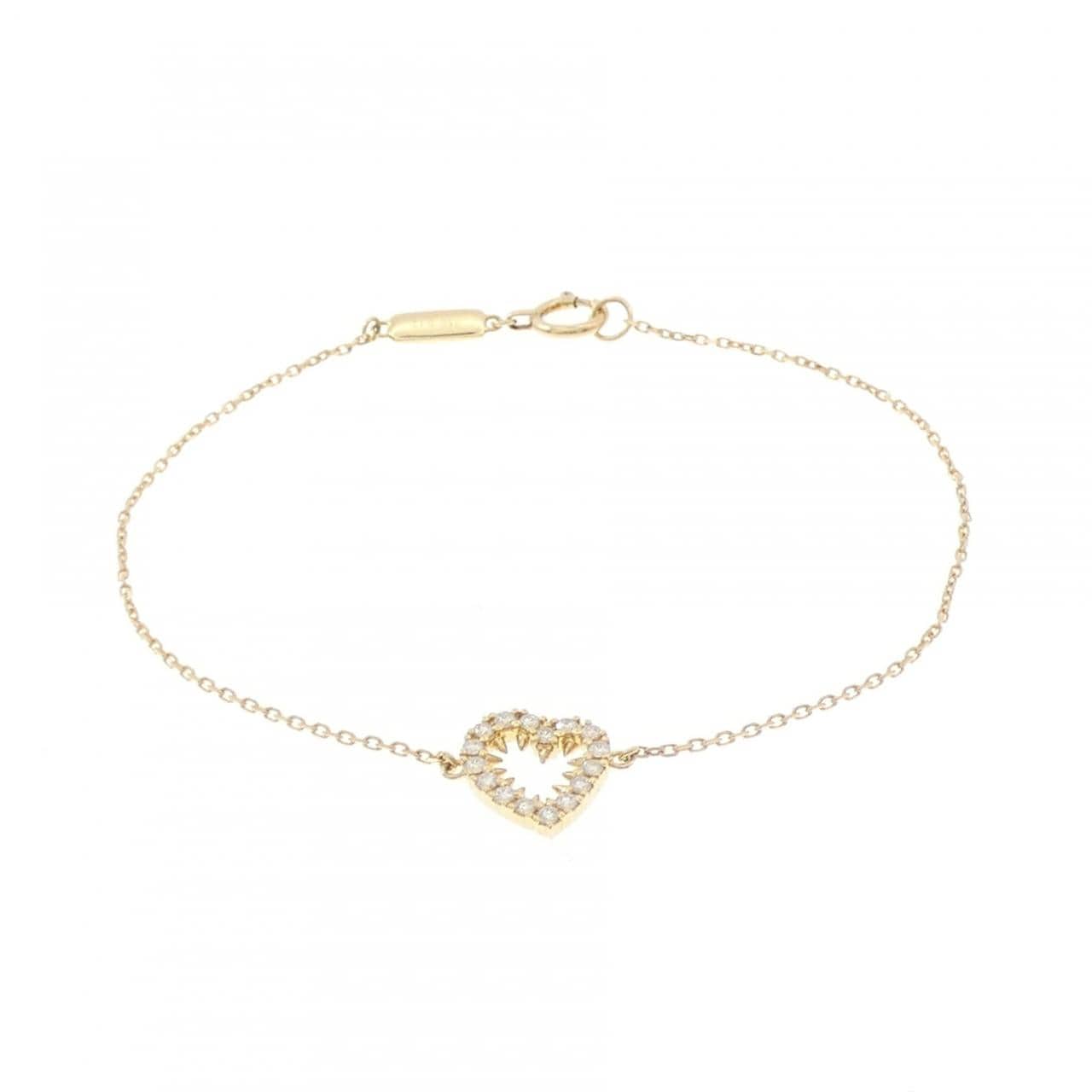 タサキ デインジャーハート ブレスレット 0.12CT
