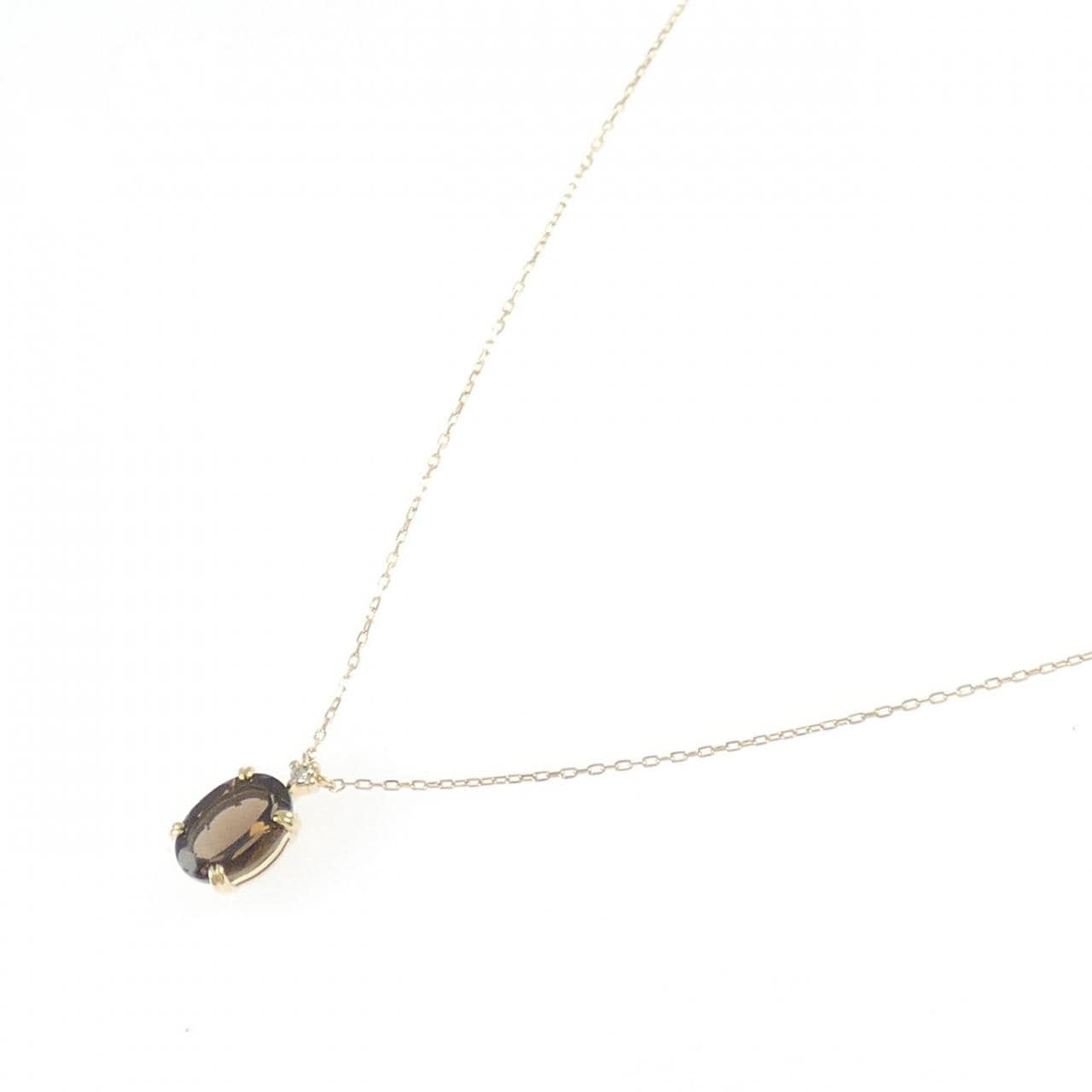 4゜C スモーキークオーツ ネックレス