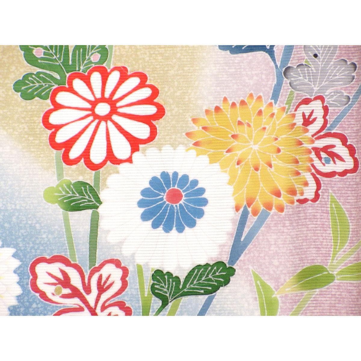 【未使用品】単衣　駒絽訪問着【羽田登喜男】