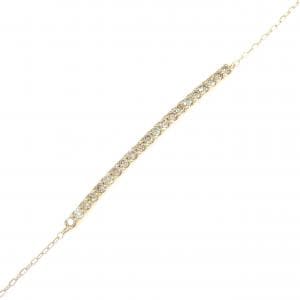 K18YG ダイヤモンド ブレスレット 0.20CT