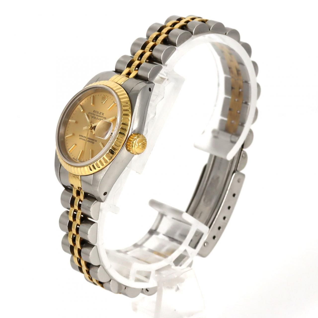 【ノーメンテナンス特価】ロレックス デイトジャスト 69173 SSxYG 自動巻 E番