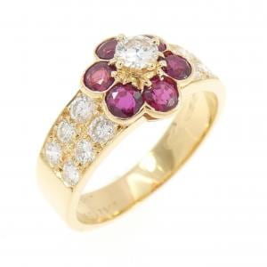 ヴァンクリーフ&アーペル マデール リング 0.75CT