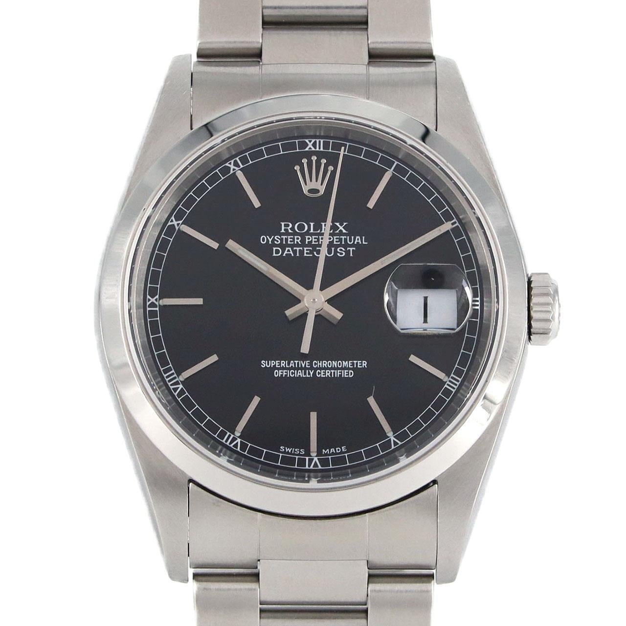 ROLEX Datejust 16200 SS Automatic Y number