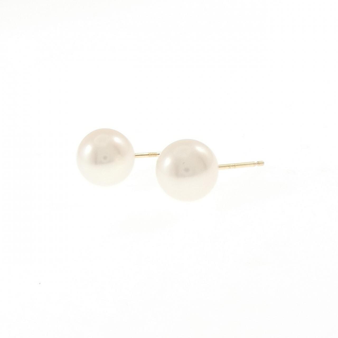 K18YG アコヤパール ピアス 8.4mm