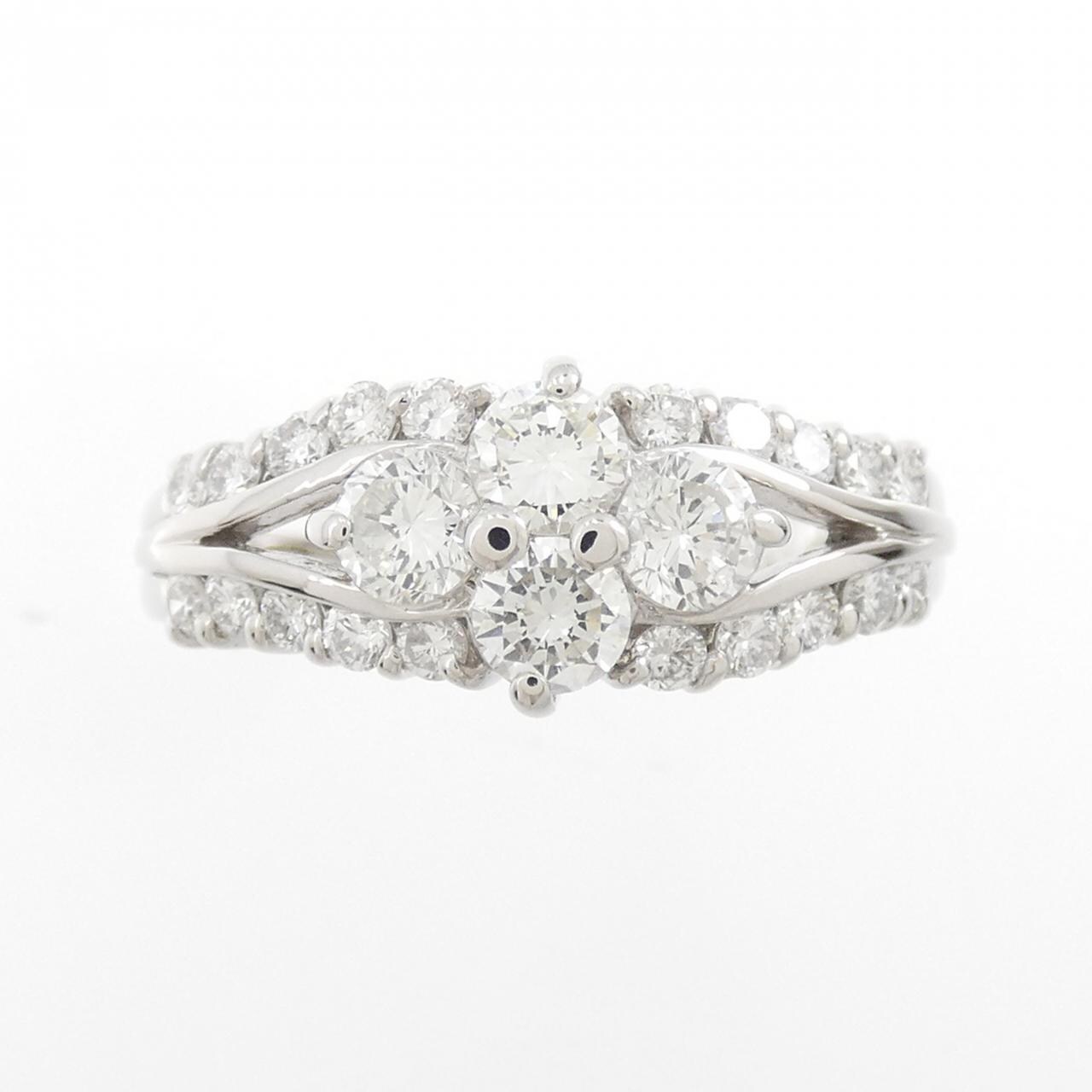 PT900 ダイヤモンド リング 0.58CT