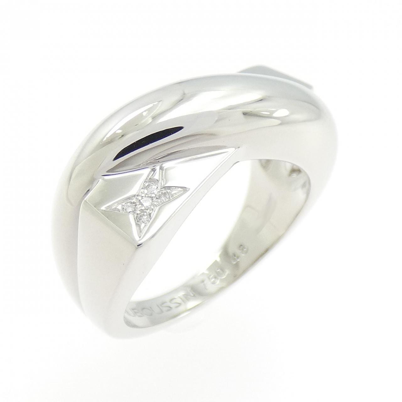 モーブッサン ダイヤモンド リング