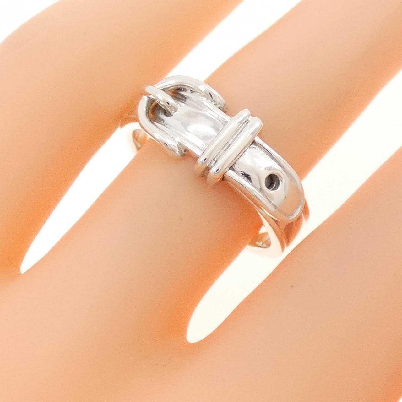 【ヴィンテージ】エルメス センチュールクロア リング