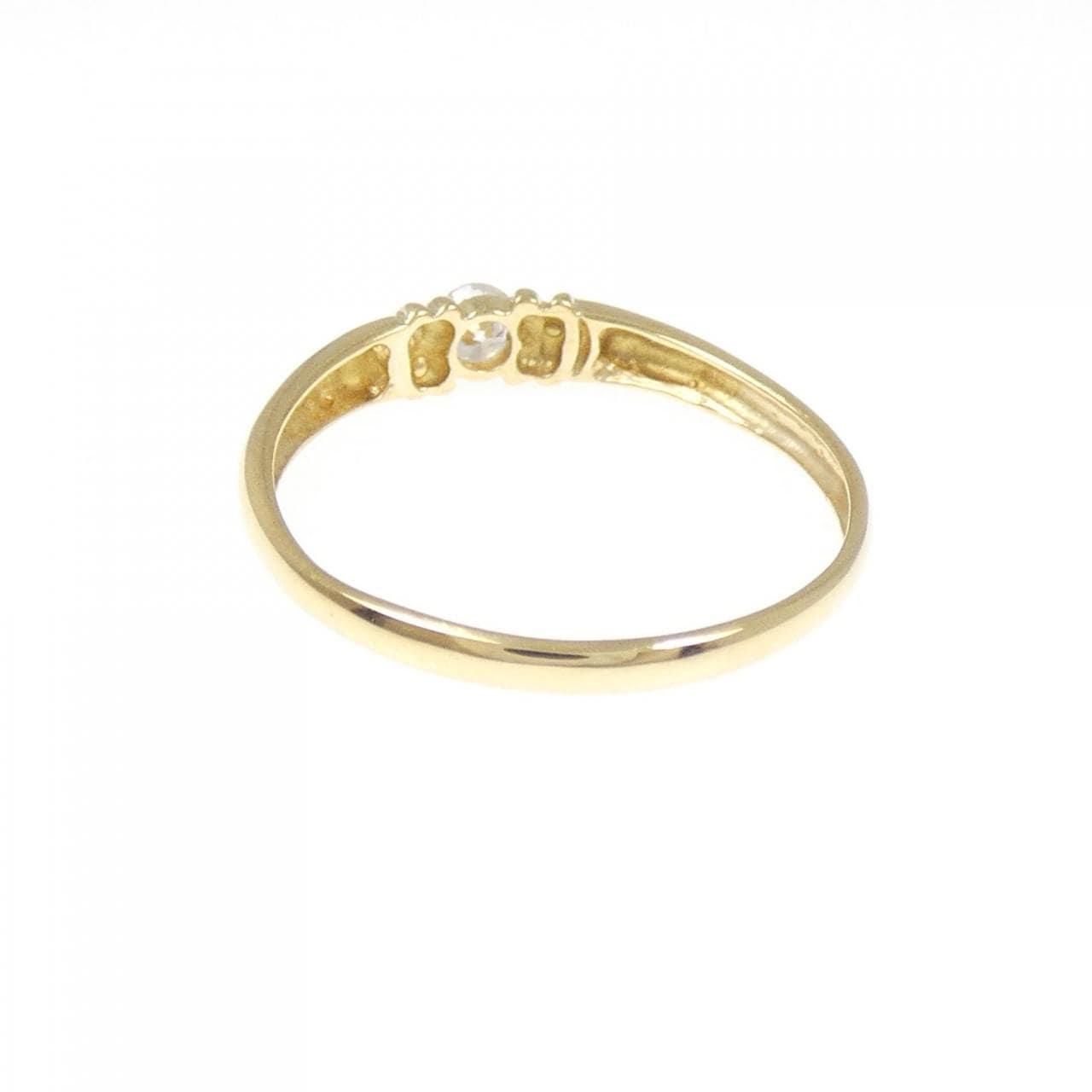 K18YG ダイヤモンド リング 0.10CT