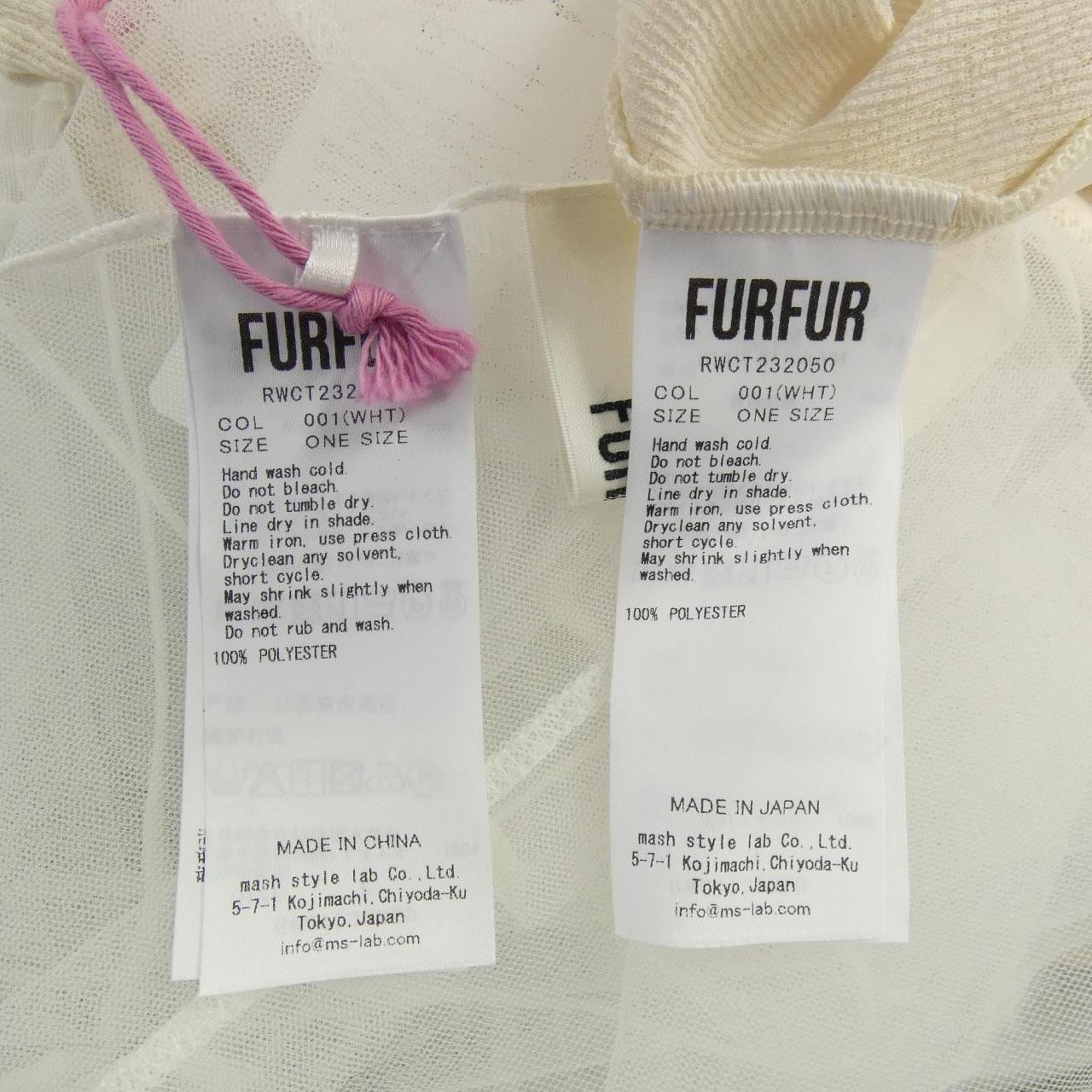 ファーファー fur fur トップス