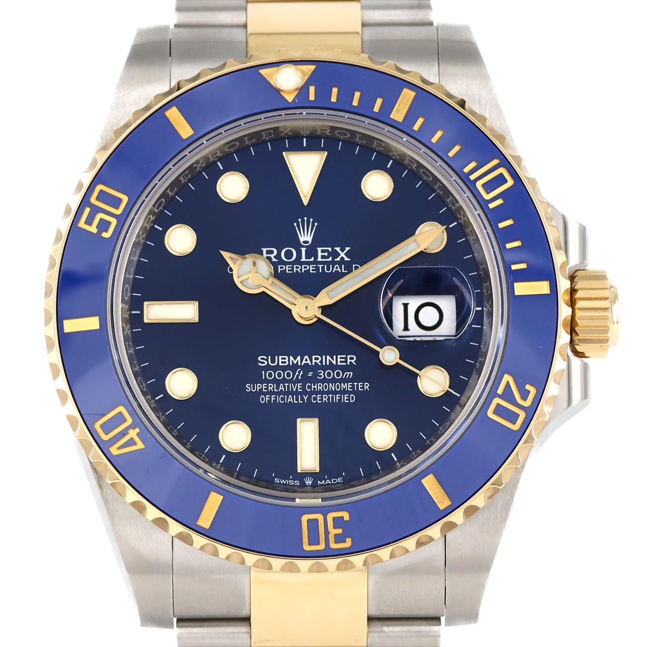 ROLEX Submariner Date 126613LB SSxYG自动上弦random number