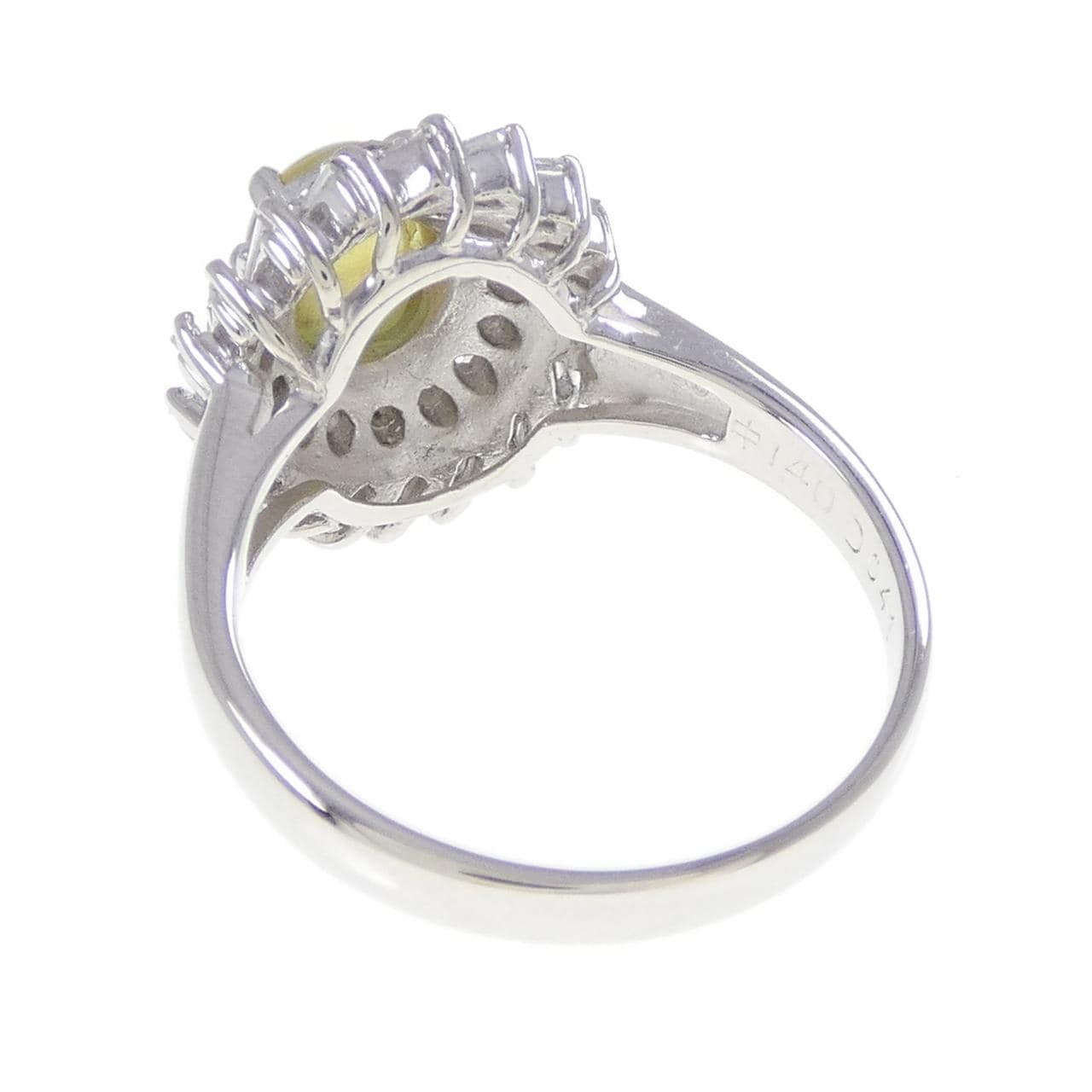 PT900 クリソベリルキャッツアイ リング 1.40CT
