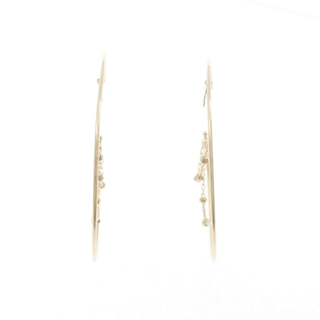 4゜C K10YG スター ピアス