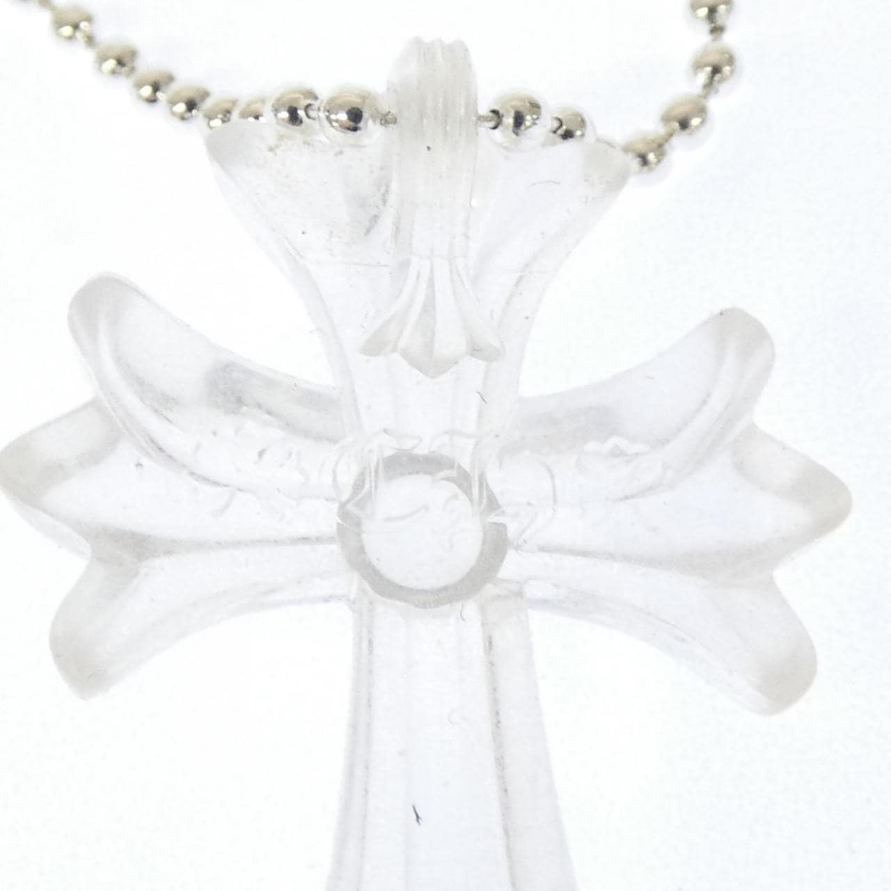 クロムハーツ CHROME HEARTS CH CRS SML PLSTC CLR 604175364D4FXXX445 PENDANT