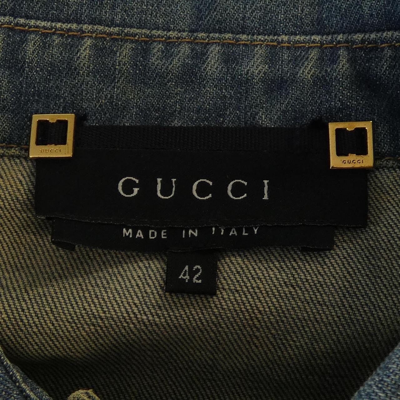【ヴィンテージ】グッチ GUCCI 125084.ZL069 デニムジャケット