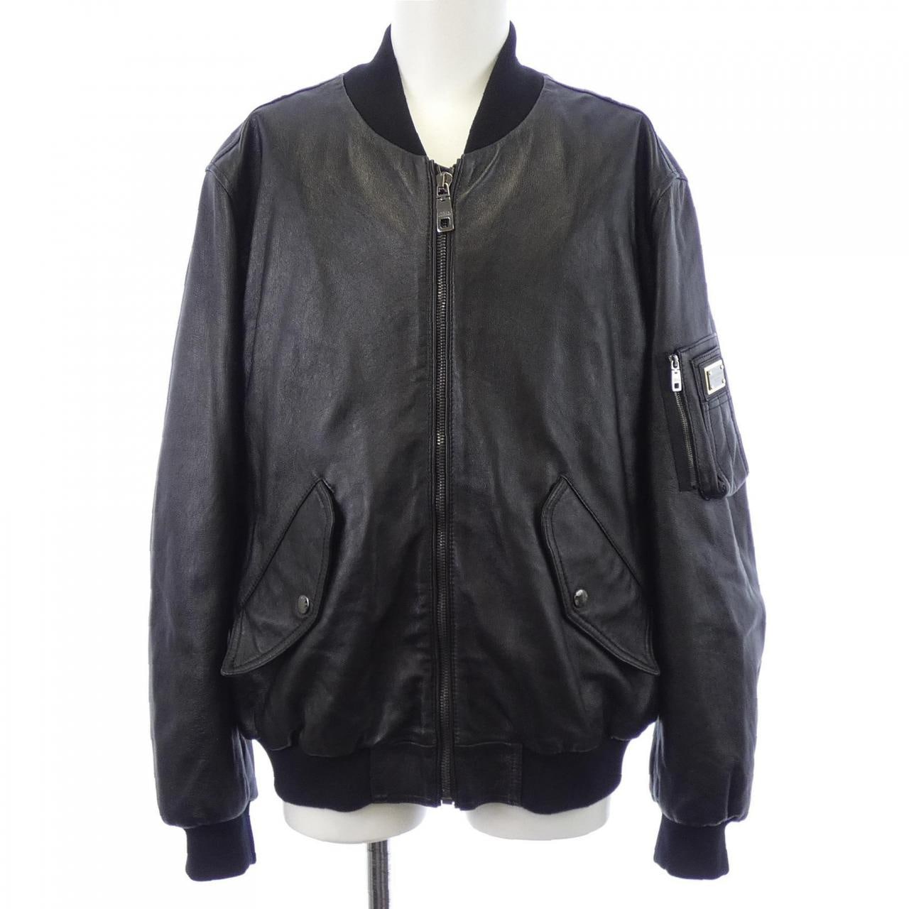 ドルチェアンドガッバーナ DOLCE&GABBANA G9XT6L/GF182 レザージャケット